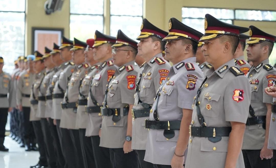 Penyegaran Organisasi, Kapolda Sulbar Pimpin Sertijab 11 Pejabat Utama di Awal Tahun 2026