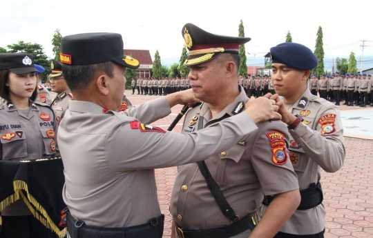 Pimpin Sertijab Pejabat Utama dan Kapolres, Kapolda Sulteng Harapkan Peningkatan Kualitas Pelayanan Publik