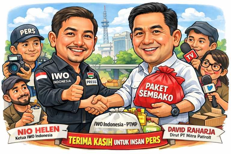 IWO Indonesia DPD Kota Bekasi Apresiasi Kepedulian Dirut PTMP kepada Insan Pers