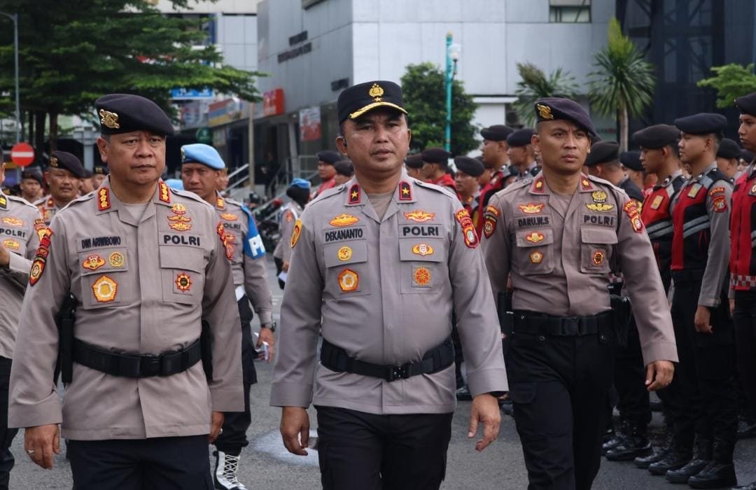Pastikan Jakarta Kondusif, Wakapolda Metro Jaya Cek Kesiapan Operasional Direktorat Samapta di Lapangan Presisi