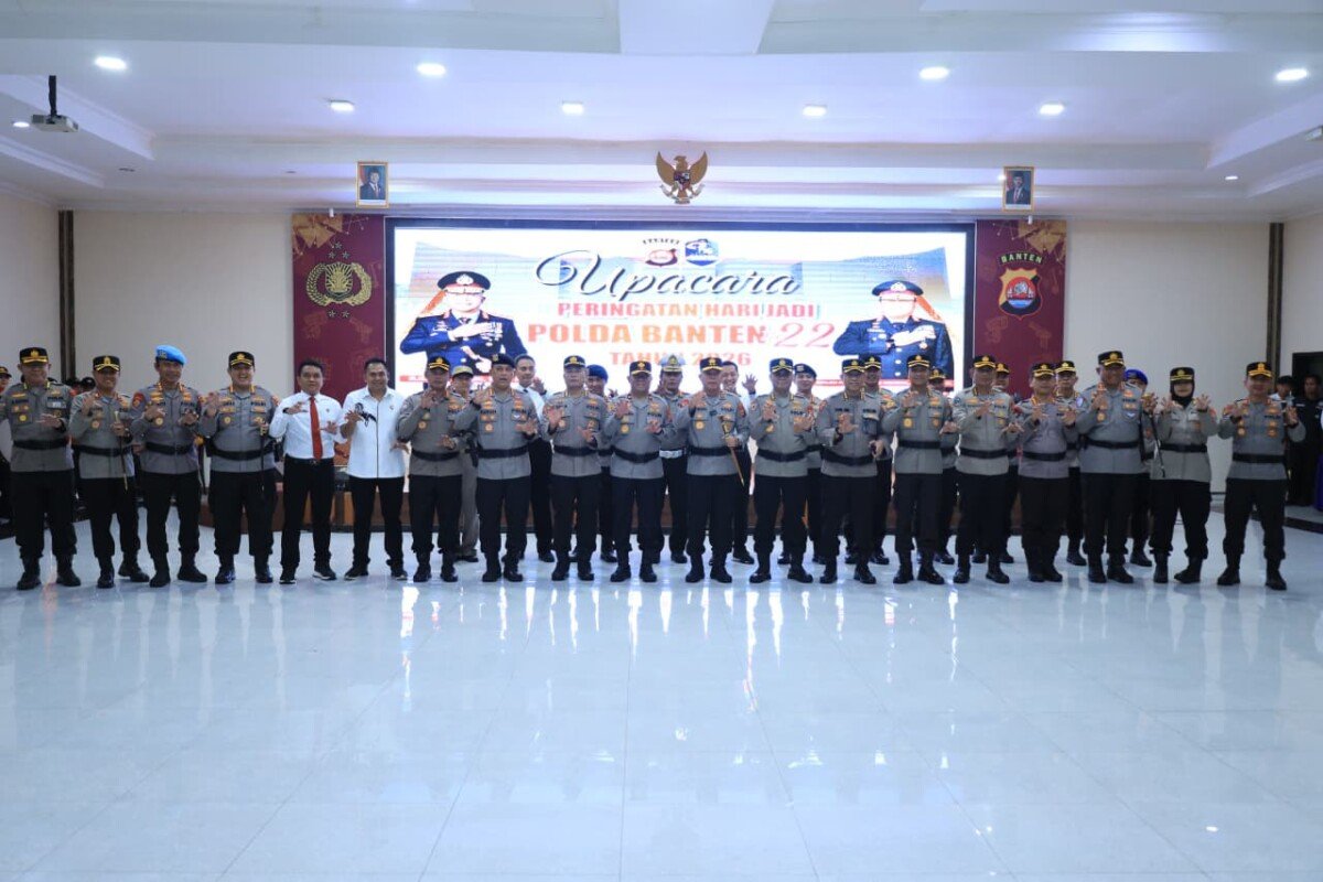 HUT Ke-22 Polda Banten, Polda Banten Tegaskan Komitmen Moral dan Pelayanan Humanis
