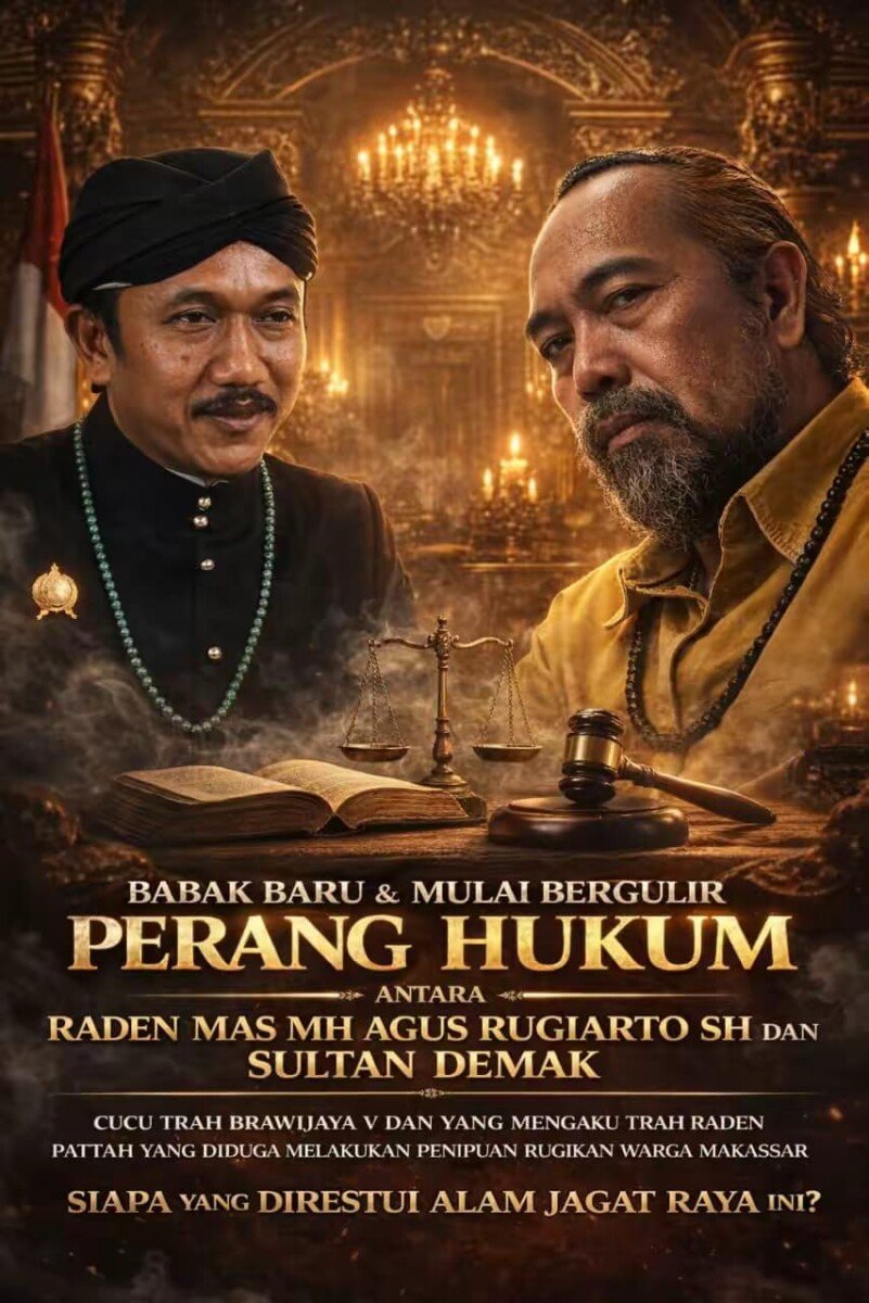 PERANG HUKUM MULAI BERGULIR: Dua Tokoh Besar Klaim Kebenaran, Publik Terbelah