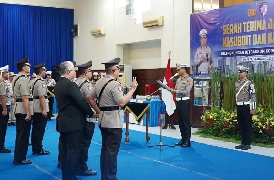 Tingkatkan Kinerja Ditgakkum Lantas, Korlantas Polri Rotasi Empat Posisi Kasubdi