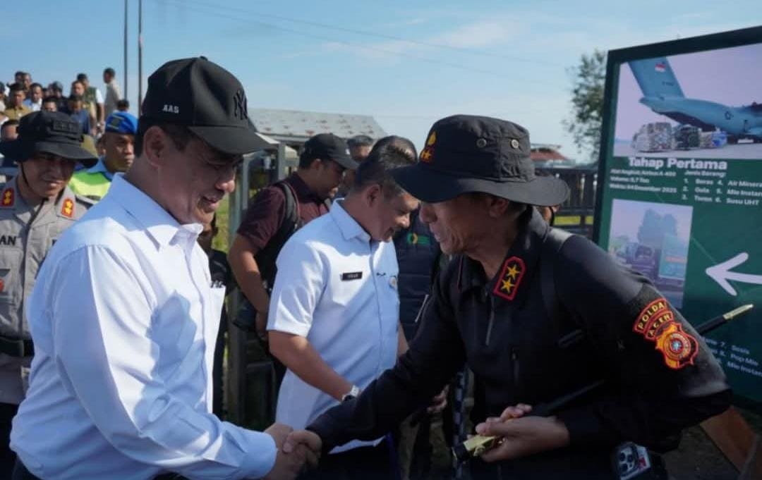 Sinergi Polri dan Kementan: Kapolda Aceh Dampingi Mentan dalam Ground Breaking Pemulihan Lahan Pertanian