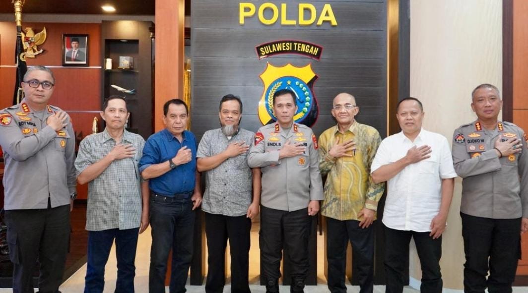 Perkuat Sinergi, Kapolda Sulteng Irjen Pol Endi Sutendi Terima Audiensi Pengurus PWI Sulawesi Tengah