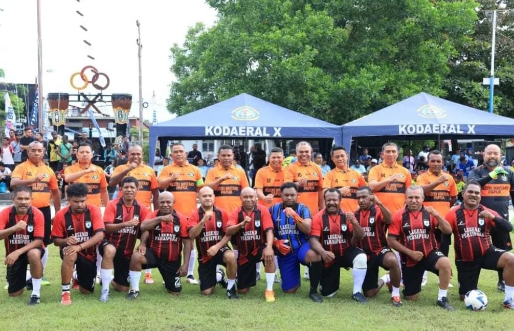 Sinergi TNI-Polri, Kapolda Papua Hadiri Pembukaan Dankodaeral X Cup U-23 di Kota Jayapura