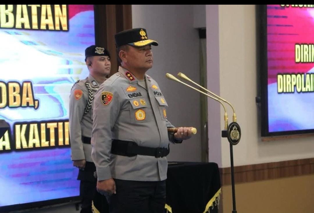 Kapolda Kaltim Pimpin Sertijab Wakapolda dan Sejumlah Pejabat Utama