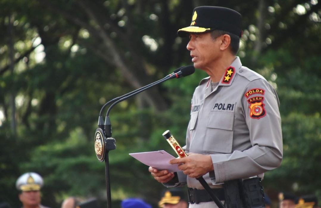 Kapolda Aceh Puji Dedikasi Personel dalam Penanganan Bencana pada Upacara Hari Kesadaran Nasional