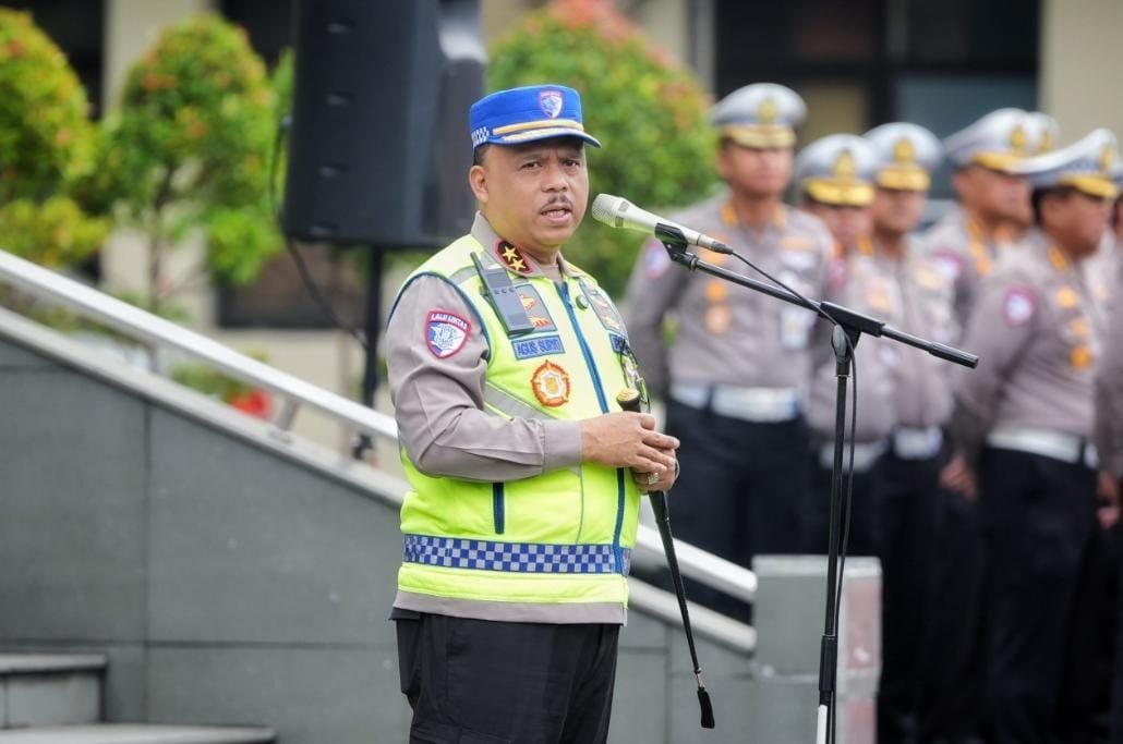 Pimpin Apel Perdana 2026, Kakorlantas Polri Tekankan Transformasi dan Peningkatan Pelayanan Publik yang Humanis