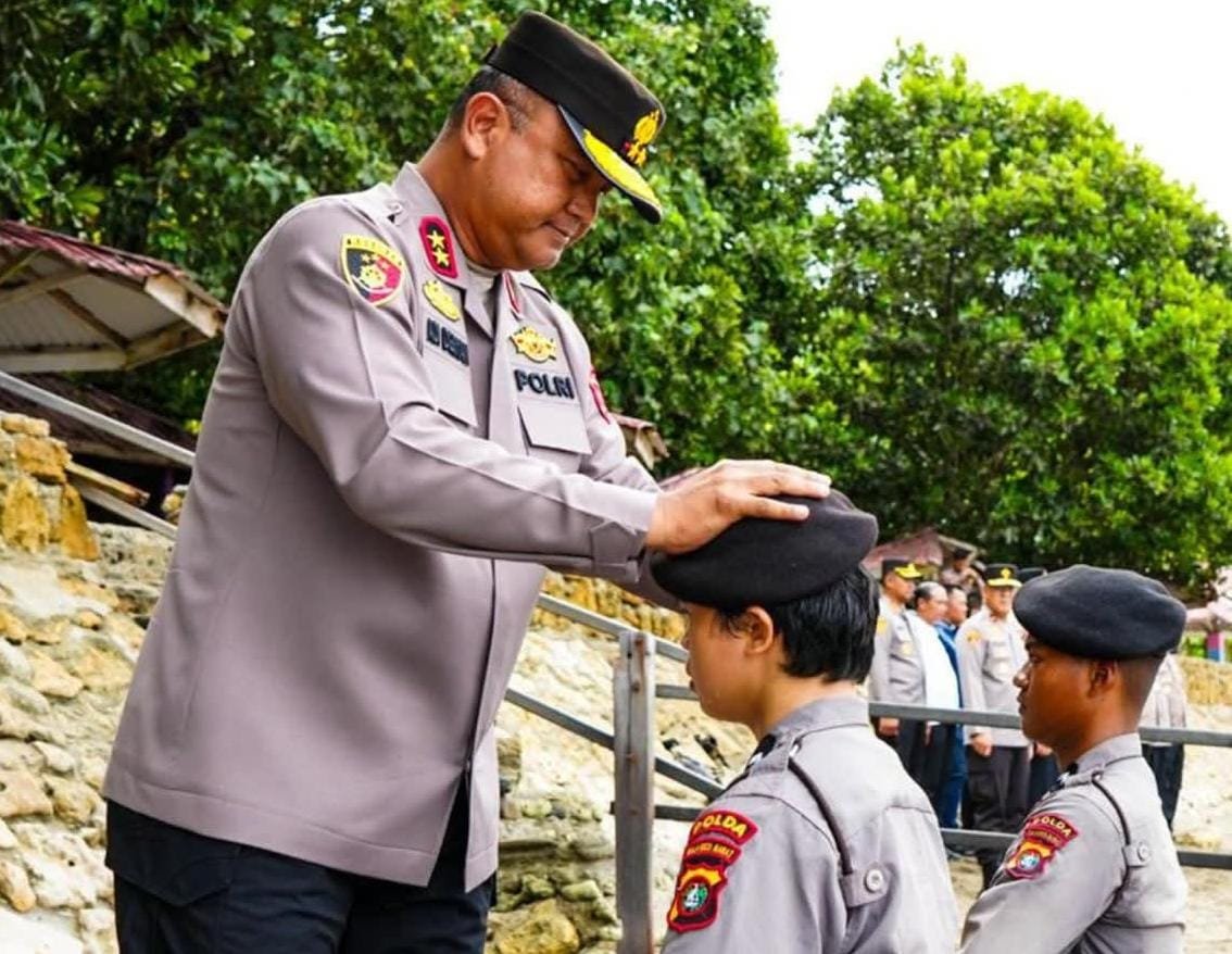 Kapolda Sulbar Sebut Baret Simbol Kehormatan dan Tanggung Jawab Bintara Polri