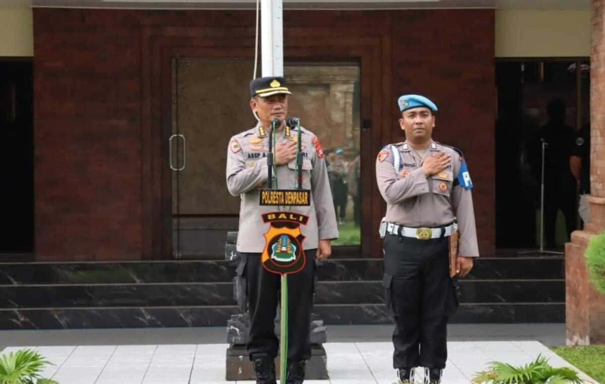 Tegakkan Gaktibplin, Irwasda dan Kabid Propam Polda Bali Sidak Polresta Denpasar   