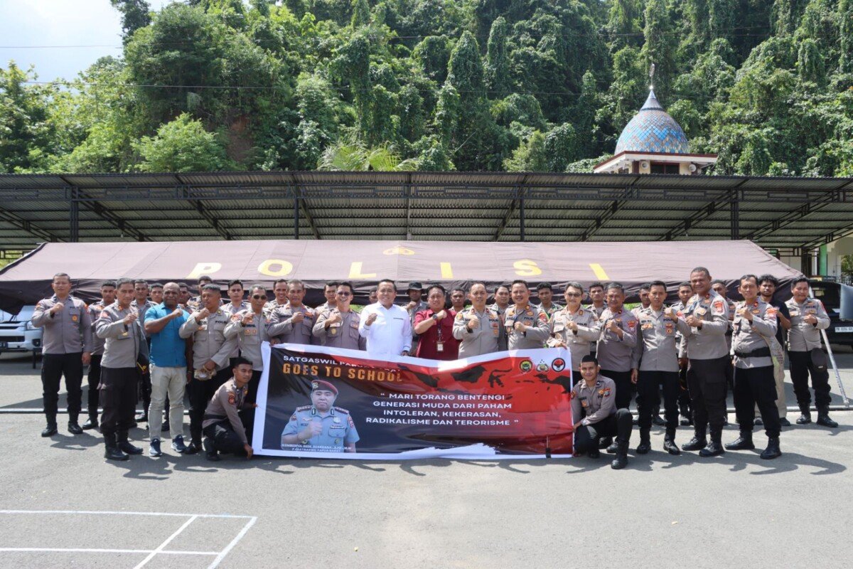 Densus 88 Gelar Sosialisasi di Polres Raja Ampat, Perkuat Imunitas Personel dari Paham Radikal