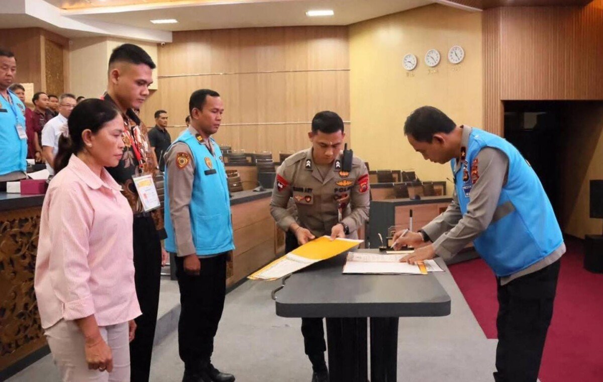 Wakapolda Bali Pimpin Pengambilan Sumpah dan Penandatanganan Pakta Integritas Penerimaan SIPSS T.A. 2026