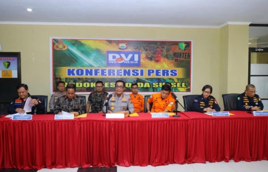 Seluruh Korban Pesawat ATR 42-500 Berhasil Diidentifikasi, Kapolda Sulsel Sampaikan Duka Mendalam
