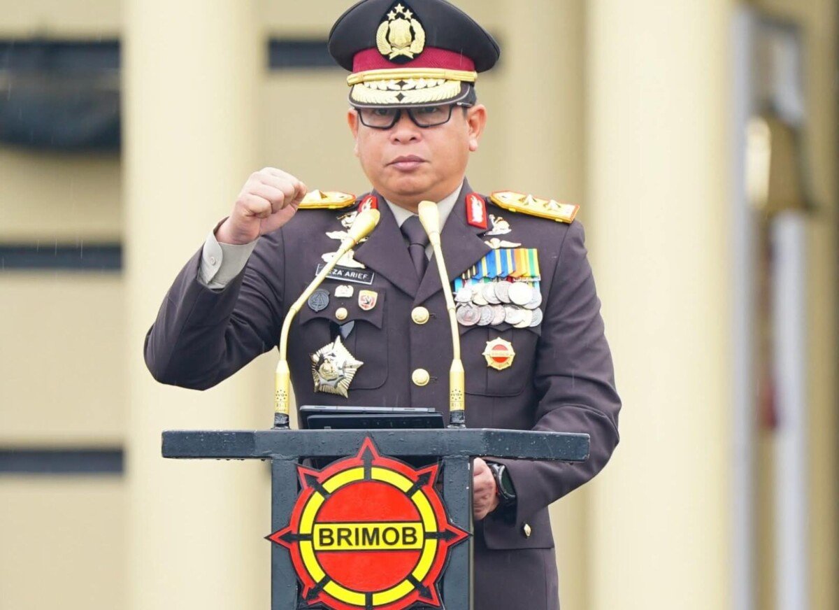 Pengabdian Tanpa Batas, Wadankorbrimob Polri Anugerahkan Satya Lencana kepada Personel Terbaik Brimob