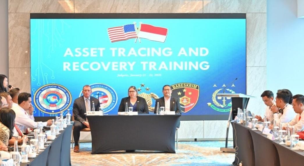 Perkuat Garda Terdepan, Polri dan AS Rampungkan Pelatihan Pemulihan dan Pelacakan Aset