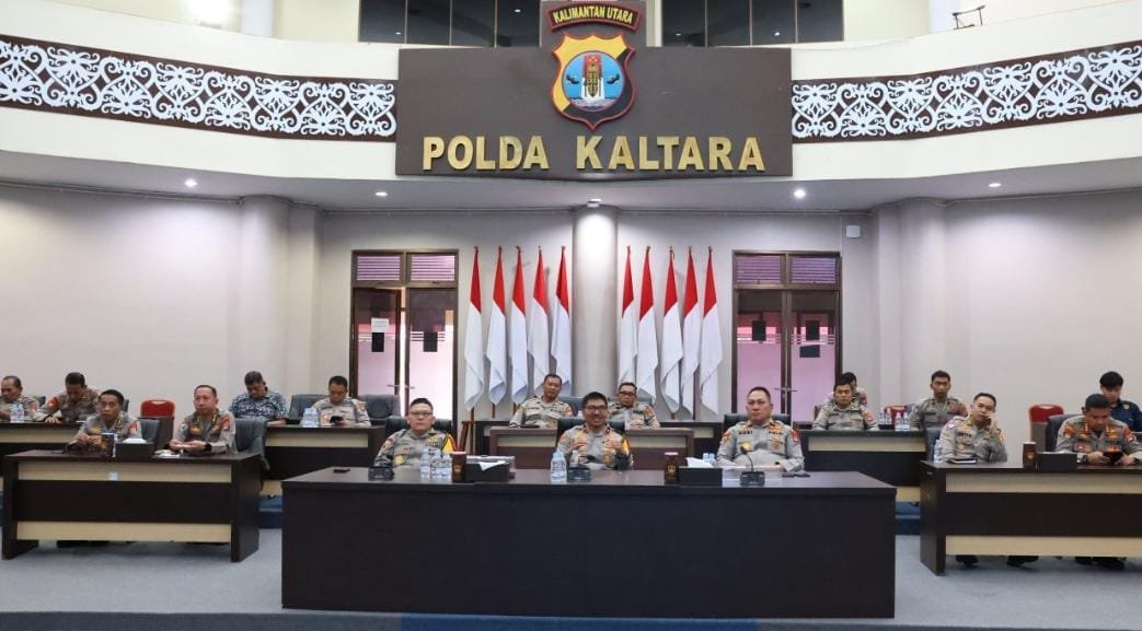 Wujudkan Tata Kelola Transparan, Wakapolda Kaltara Hadiri Entry Meeting Pemeriksaan Laporan Keuangan Polri TA 2025