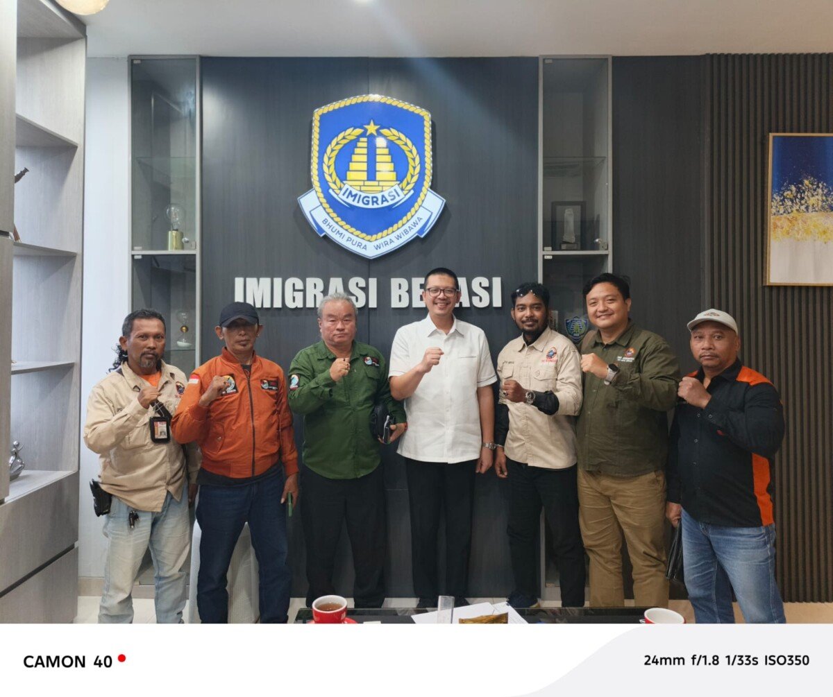 Audiensi IWO Indonesia dengan Imigrasi Kota Bekasi, Anggi Wicaksono Tegaskan Pelayanan 100 Persen untuk Masyarakat