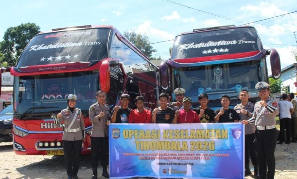 Pastikan Armada Layak Jalan, Polda Sulteng Gelar Ramp Check Massal di Operasi Keselamatan Tinombala 2026