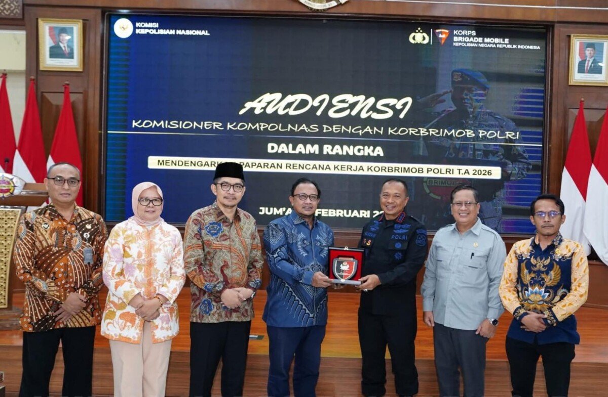 Kompolnas Laksanakan Audiensi dengan Korbrimob Polri, Bahas Rencana Kerja T.A. 2026