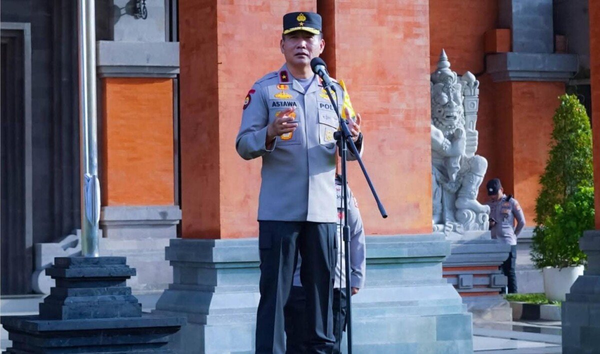 Apel Perdana, Wakapolda Bali Tekankan Disiplin, Profesionalisme dan Larang Judi Online