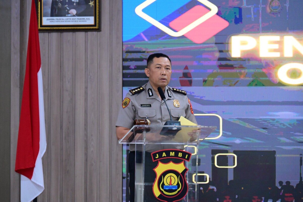 Karo SDM Polda Jambi Buka Pelatihan Peningkatan Kemampuan Operator SDM