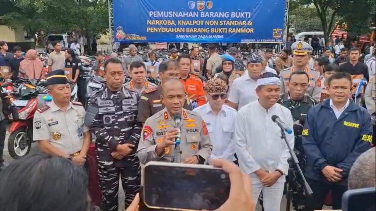 56 Ribu Lebih Pelanggaran Knalpot Ditindak di Jabar, Polisi Tegaskan Tak Akan Kendur
