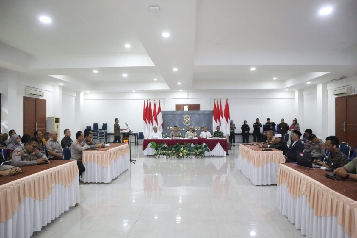 Rakor Lintas Sektoral, Polres Cilegon Matangkan Kesiapan Kamtibmas dan Stabilitas Pangan Jelang Ramadan 1447 H