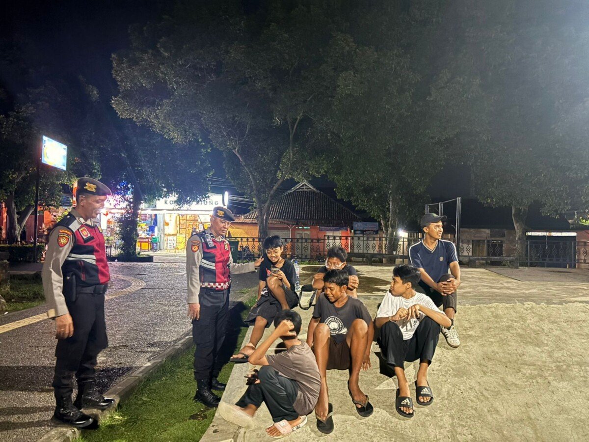 Patroli Malam Sat Samapta Polres Klungkung, Hadirkan Rasa Aman di Tengah Masyarakat