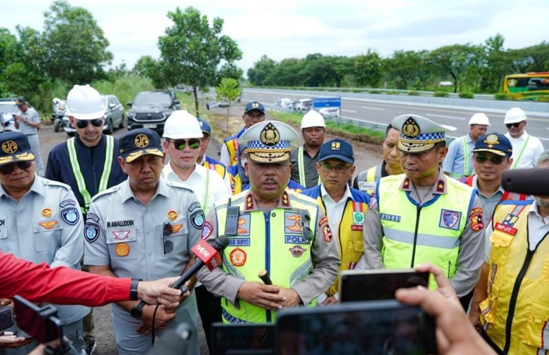 Persiapan Operasi Ketupat 2026: Kakorlantas Polri Tinjau Kesiapan Check Point KM 81 Tol Cipali