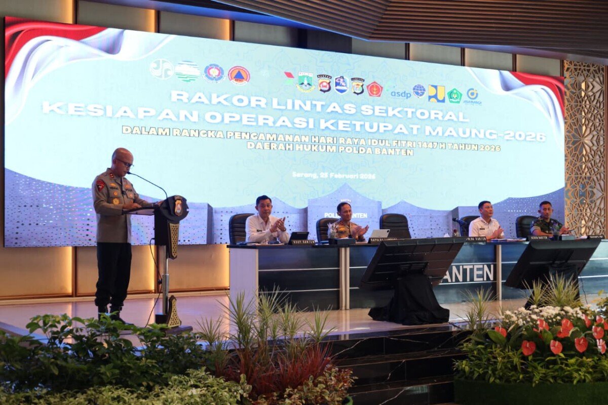 Melalui Rakor Lintas Sektoral, Kapolda Banten Optimalkan Sinergi Pengamanan Idul Fitri 1447 H*