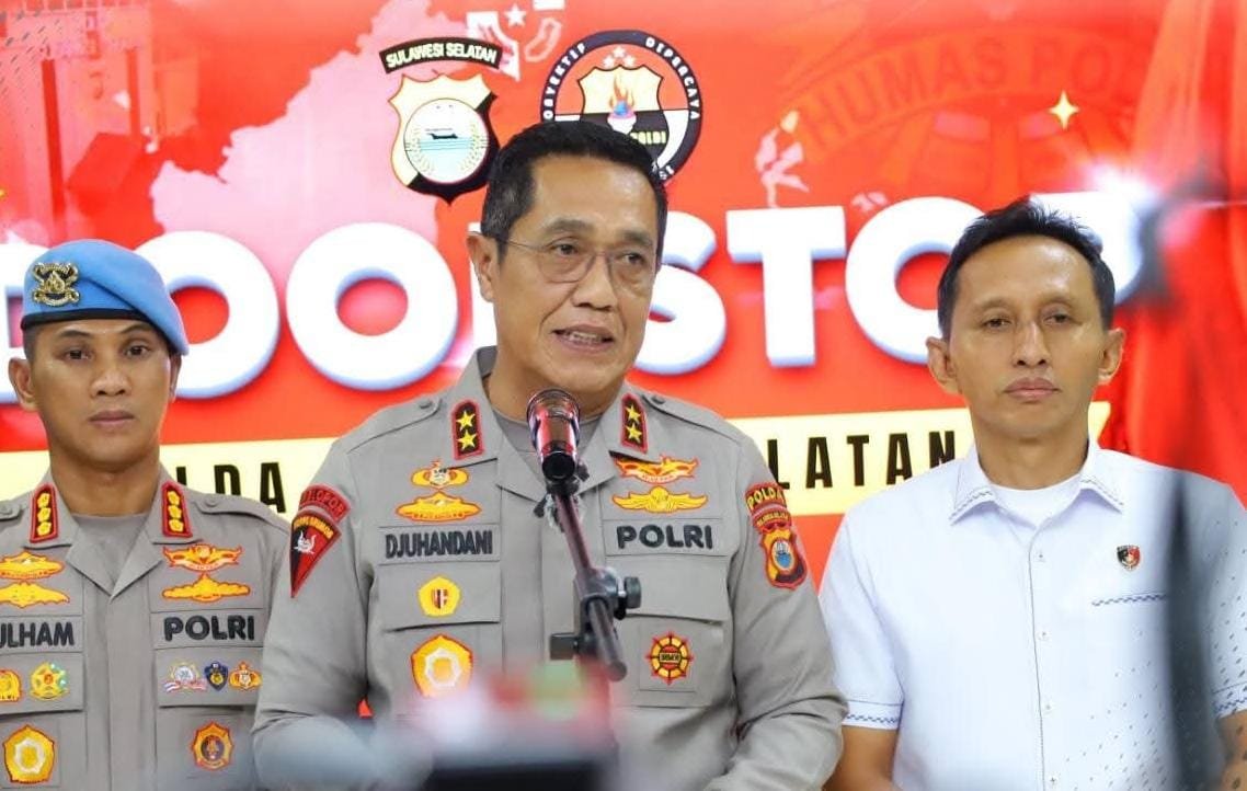 Doorstop Kapolda Sulsel Terkait Perkembangan Penyidikan Kasus Penganiayaan Bripda Dirja Pratama