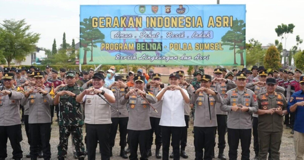 Gelar Program BELIDA, Kapolda Sumsel Tegaskan Komitmen Dukung Gerakan Indonesia ASRI