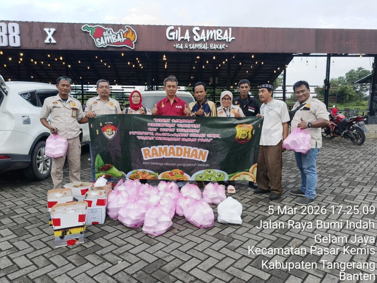 Semarak Ramadhan Kepedulian dan Kebersamaan, PW FRN DPW dan DPC Se Banten Berbagi Dengan Masyarakat