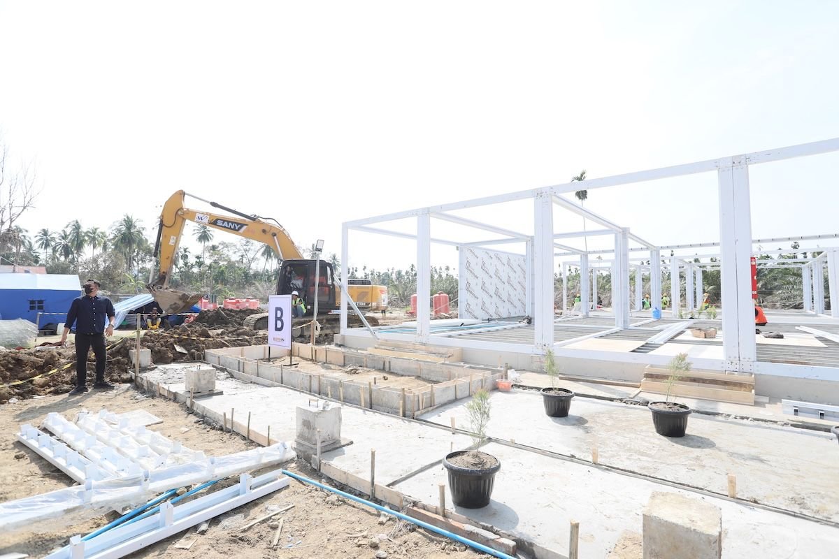 H-9 Lebaran, Satgas PRR Rampungkan 81 Persen Target Pembangunan Huntara