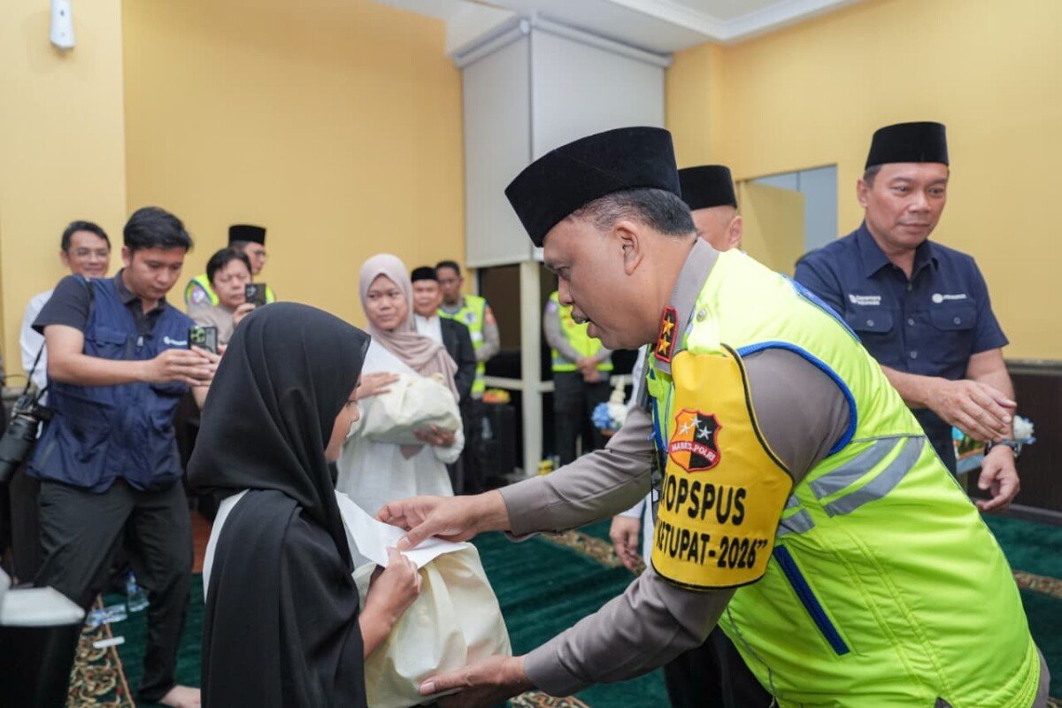 Awali Operasi Ketupat 2026 dengan Syukur, Kakorlantas Polri Gelar Doa Bersama di Posko Command Center KM 29