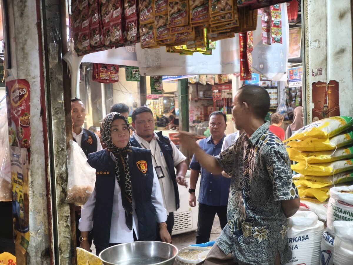 Satgas Pangan Polda Sumut Sidak Pasar Sei Sikambing, Harga Minyakita Terpantau Masih Sesuai HET
