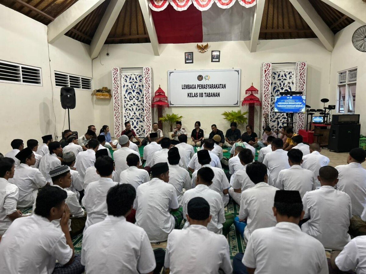 Ramadhan Menyatukan, Lapas Tabanan Bangun Kebersamaan Lewat Buka Puasa Bersama