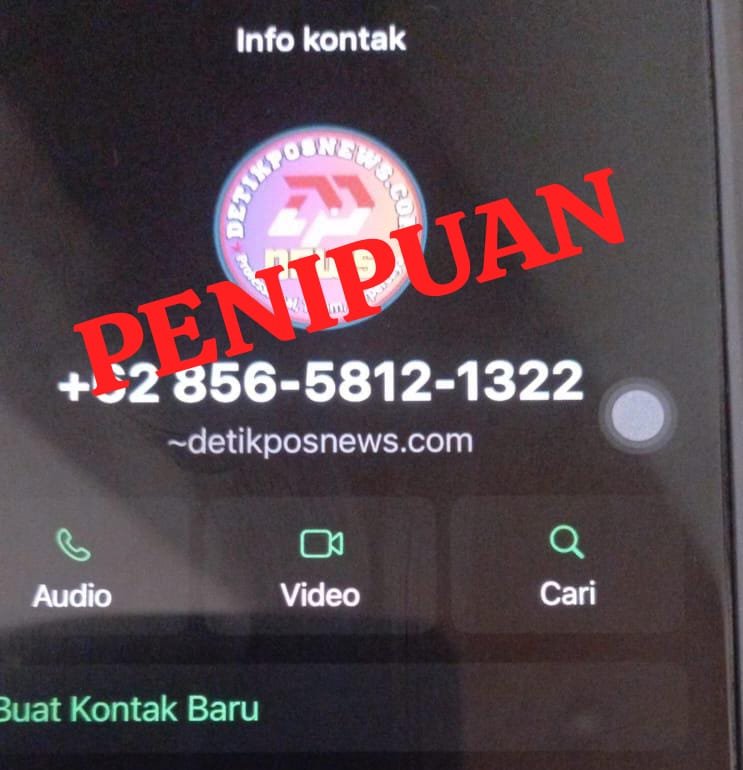 Himbauan Tegas: Waspadai Modus Penipuan Mengatasnamakan Wartawan Detikposnews.com