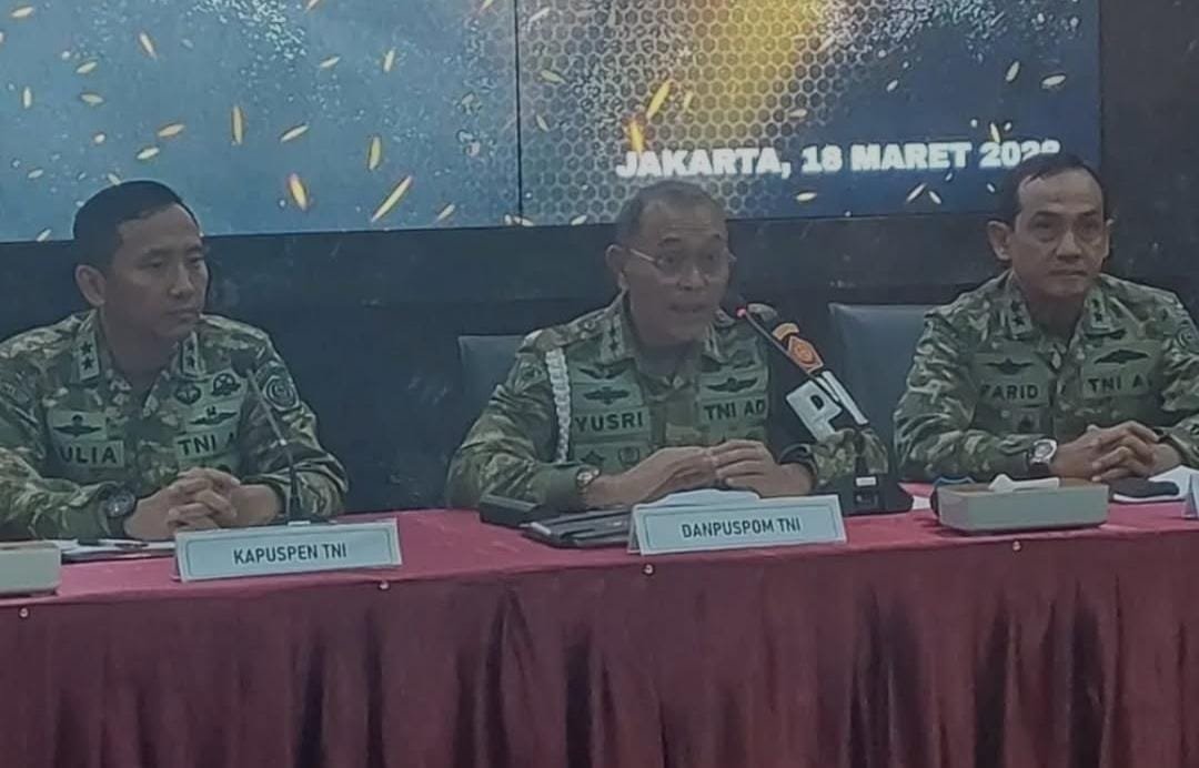 Mabes TNI Tahan 4 Oknum Prajurit Penyerang Air Keras Aktivis KontraS Andrie Yunus   