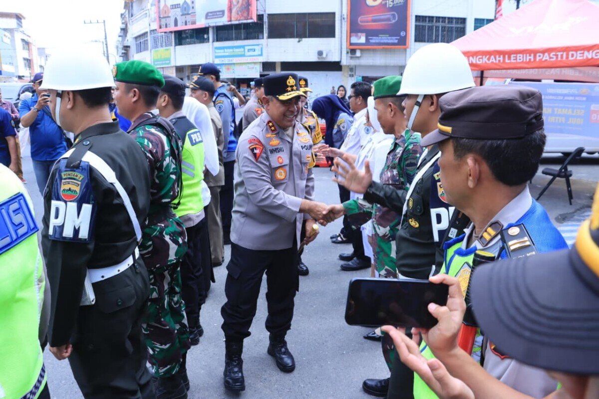 Kapolda Sumut Tinjau Pos Pam di Labuhanbatu, Pastikan Operasi Ketupat Toba 2026 Siap Amankan Arus Mudik