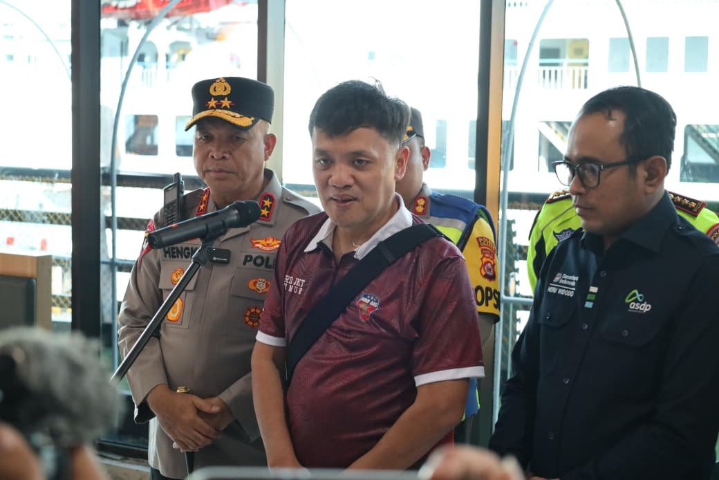 Ketua Komisi III DPR RI Apresiasi Polda Banten dan ASDP atas Kelancaran Arus Mudik