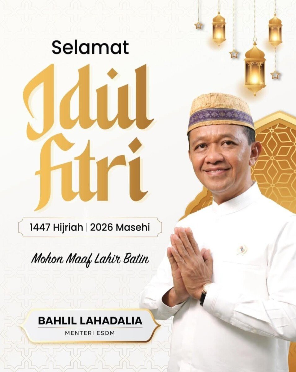 Menteri ESDM Bahlil Lahadalia Sampaikan Ucapan Idul Fitri 1447 H bagi Keluarga Besar Bhayangkara