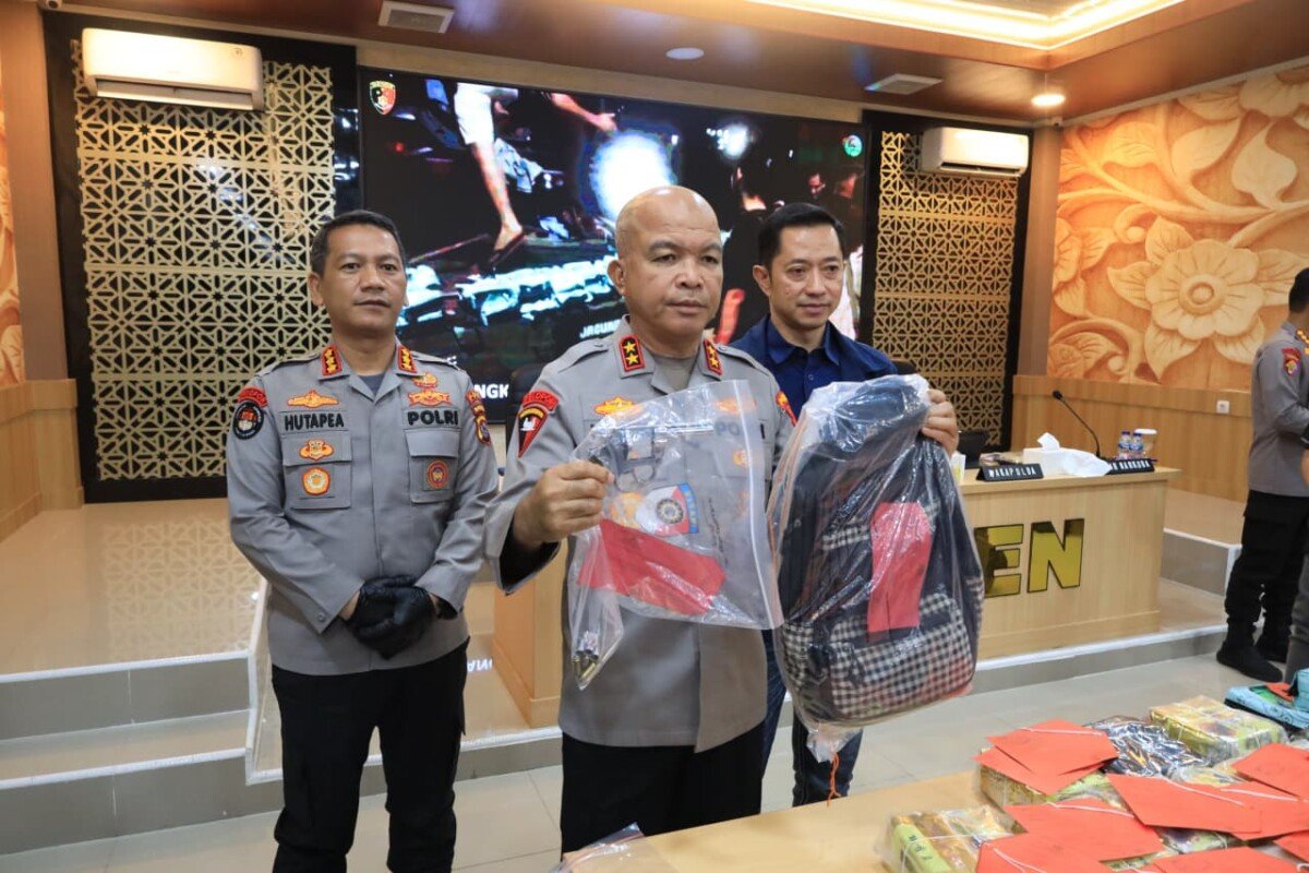 Ungkap Kasus Senpi Ilegal, Polda Banten Ringkus Dua Pelaku