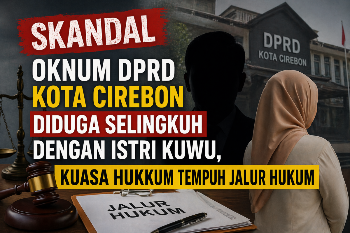 Skandal Oknum DPRD Kota Cirebon Diduga Selingkuh dengan Istri Kuwu, Kuasa Hukum Tempuh Jalur Hukum