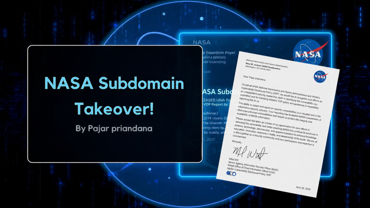 Subdomain Takeover via GitHub Pages (Case Study NASA VDP)