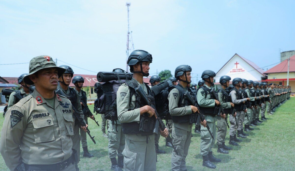Langkah Awal Pengabdian, Bintara Remaja Brimob Sumut Selesaikan Pelatihan