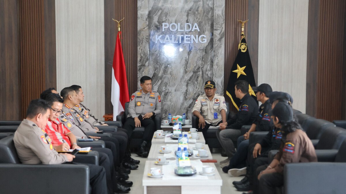 Pererat Silaturahmi, Kapolda Terima Audiensi DPD Macan Asia Indonesia Kalteng