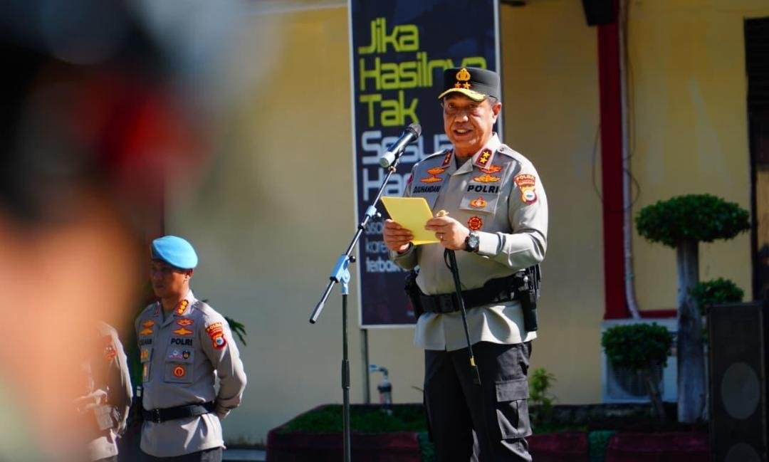 Apel Pemberangkatan Ops Amole 2026, Kapolda Sulsel: Jaga Kehormatan dan Profesionalisme