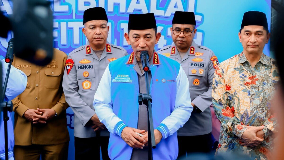 Kapolri Hadiri Halal Bihalal KSPSI, Perkuat Sinergi Buruh dan Pengusaha di Tengah Tantangan Global